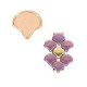 Cymbal ™ DQ metal bead substitute Pigi for Ginko beads - Rose gold